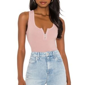 ALICIA BODYSUIT in MORNING MAUVE